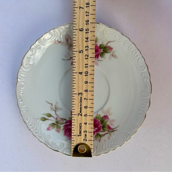 Floral Pink MOM Teacup and Saucer Set - Picture 12 of 12